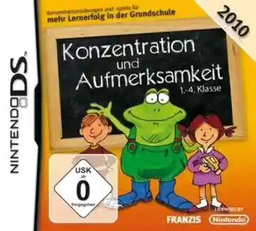 Konzentration und Aufmerksamkeit 1.-4. Klasse (Germany)-Nintendo DS